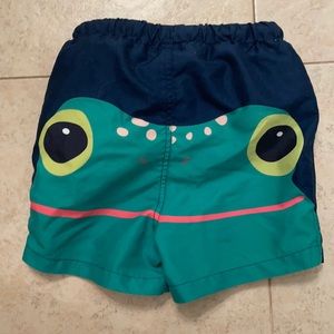 Baby Biden Toddler Boys Frog Swim Trunks
